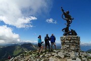 All’Angelo di CIMA CADELLE (2483 m) dalla Baita del Camoscio (1750 m) il 23 giugno 2018 - FOTOGALLERY